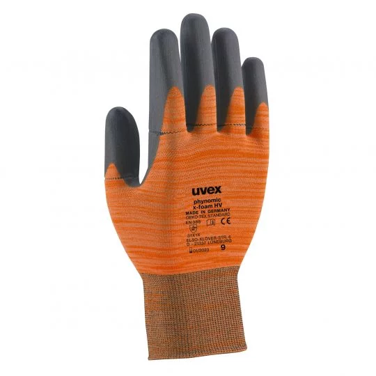 Защитные перчатки uvex финомик x-foam HV